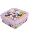Квадратна кутия за храна Stor - Minnie Mouse, 500 ml - 1t
