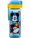 Квадратна бутилка за вода Stor Mickey Mouse - 550 ml - 2t