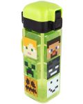 Квадратна бутилка Stor - Minecraft, 500 ml - 1t