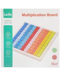 Дървена таблица за умножение Lelin - 2t