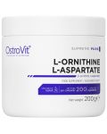 L-Ornithine L-Aspartate, неовкусен, 200 g, OstroVit - 1t