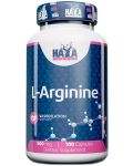 L-Arginine, 500 mg, 100 капсули, Haya Labs - 1t