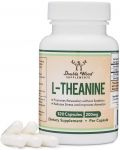 L-Theanine, 200 mg, 120 капсули, Double Wood - 4t