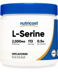 L-Serine, 227 g, Nutricost - 1t
