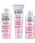 L'Oréal Elseve Комплект Glycolic Gloss - Балсам, Шампоан и Ламинираща грижа, 150 + 2 x 200 ml - 1t