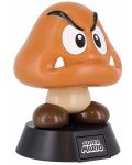 Мини лампа Paladone Nintendo Super Mario - Goomba, 10 cm - 2t
