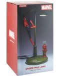 Лампа Paladone Marvel: Spider-Man - Spidey on Lamp, 33 cm - 6t