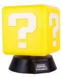 Мини лампа Paladone Games: Super Mario Bros. - Question Block, 10 cm - 1t