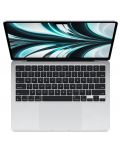 Лаптоп Apple - MacBook Air 13, 13.6'', M2 8/8, 8GB/256GB, сребрист - 2t