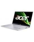 Лаптоп Acer - Swift 3 SF314-43-R0W7, 14'', FHD, Ryzen 7, сребрист - 3t