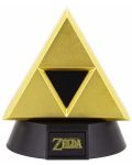 Мини лампа Paladone Games: The Legend of Zelda - Gold Triforce, 10 cm - 1t