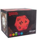 Лампа Paladone Games: Dungeons & Dragons - D20 Dice - 3t