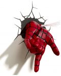 Лампа 3DLightFX Marvel: Spider-man - Hand - 2t