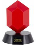 Мини лампа Paladone Nintendo The Legend of Zelda - Red Rupee, 10 cm - 1t