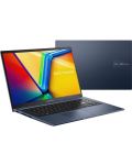 Лаптоп ASUS - Vivobook X1502VA-NJ289, 15.6'', FHD, i5, син - 6t