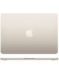 Лаптоп Apple - MacBook Air 13, 13.6'', М3 8/8, 8GB/256GB, златист - 3t