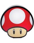 Лампа Paladone Games: Super Mario Bros. - Super Mushroom - 1t
