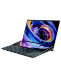 Лаптоп ASUS - ZenBook Pro Duo 15 UX582ZM, 15.6'', 4K, i7, Touch, син - 3t