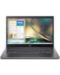 Лаптоп Acer - Aspire 5 A514-55-35CC, 14'', FHD, i3, 512GB, Steal gray - 1t