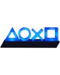 Лампа Paladone Games: PlayStation - PS5 Icons (Blue) - 1t