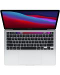 Лаптоп Apple - MacBook Pro, 13.3", WQXGA, M1, 8/512GB, сребрист - 2t