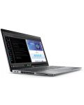 Лаптоп Dell - Precision 3580, 15.6'', FHD, i7-1360P, 16GB/512GB, сив - 2t