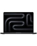 Лаптоп Apple - MacBook Pro 14, 14'', М3 Max 14/30, 36GB/1TB, черен - 1t