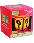 Лампа Paladone Games: Super Mario - Question Block - 4t