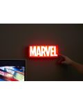 Лампа Paladone Marvel: Marvel Comics - Logo - 3t