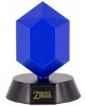 Лампа Paladone Games: The Legend of Zelda - Blue Rupee, 10 cm - 1t