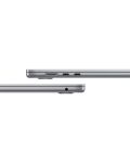 Лаптоп Apple - MacBook Air 15, 15.3'', М3 8/10, 16GB/512GB, сив - 4t