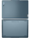 Лаптоп Lenovo - Yoga Book 9, 2x13.3'', 2.8К, Ultra 7, WIN, Touch, Tidal Teal - 10t