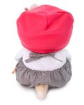 Плюшена играчка Budi Basa - Коте Ли-Ли бебе, с шапка с мишка, 20 cm - 4t