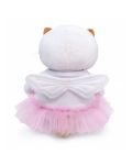 Плюшена играчка Budi Basa - Коте Ли-Ли, бебе с рокличка, 20 cm - 4t