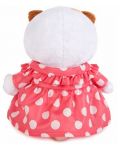 Плюшена играчка Budi Basa - Коте Ли-Ли, бебе, с рокля на точки, 20 cm - 3t