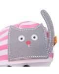 Плюшена играчка Budi Basa - Коте Ли-Ли бебе, с шапка с котенце, 20 cm - 5t