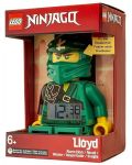 Настолен часовник Lego Wear - Ninjago Lloyd, с будилник - 5t
