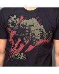 Тениска Jinx League of Legends - Warwick Premium, черна, размер XL - 2t