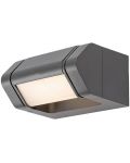 LED Външен аплик Rabalux - Medna 77103, IP54, 8W, 530lm, 3000K, черен - 1t