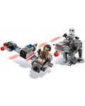 Конструктор Lego Star Wars - Ski Speeder™ vs. First Order Walker™ Microfighter (75195) - 10t
