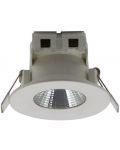 LED Луна за вграждане Smarter - PT07 70403, IP44, 240V, 5W, бял мат - 1t