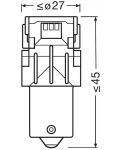 LED Автомобилни крушки Osram - LEDriving, SL, Amber, PY21W, 1.3W, 2 броя, жълти - 4t