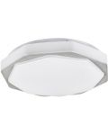 LED Плафон Rabalux - Dettora 71046, IP20, 230V, 18W, димируем, сив - 2t