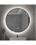 LED Огледало за стена Inter Ceramic - ICL 1840CB, Ø60, черно - 1t