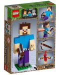 Конструктор Lego Minecraft - Голяма фигурка Стив с папагал (21148) - 6t
