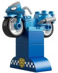 Конструктор Lego Duplo - Полицейски мотоциклет (10900) - 1t