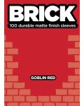 Legion Standard Size "Brick Sleeves" - Goblin Red (100) - 1t