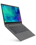 Лаптоп Lenovo Flex 5 - 81X1009LBM, 14", FullHD, сив - 3t