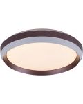 LED Плафон Rabalux - Fontana 71159, IP20, 230V, 24W, кафяв - 1t