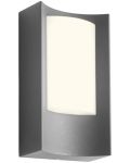 LED Външен аплик Smarter - Warp 90483, IP44, 240V, 8W, тъмносив - 1t